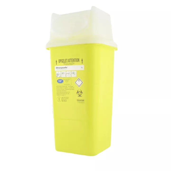 Sharpsafe® 7 litres - Matériel homologué NF et CE
