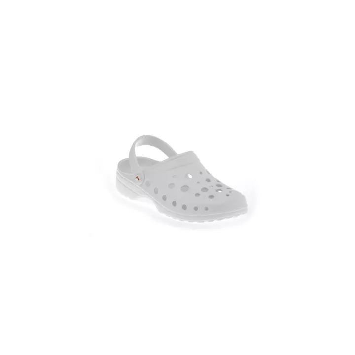 Sabot WOZ blanche, du 36 au 46 sur www.phimedical.fr