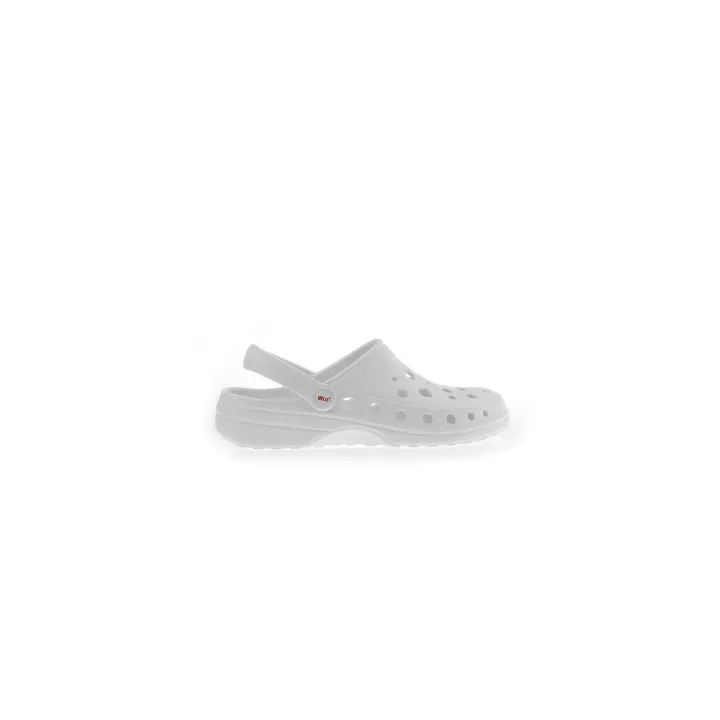 Sabot WOZ blanche, du 36 au 46 sur www.phimedical.fr