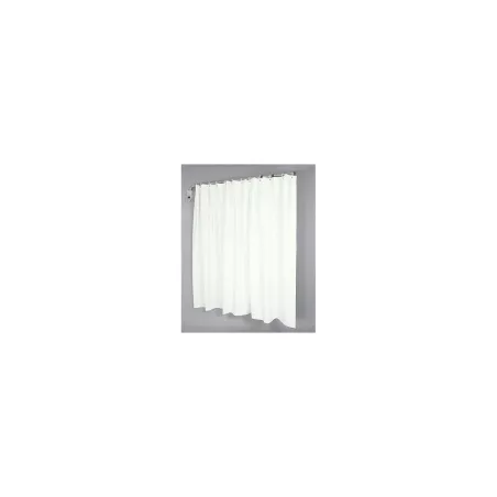 Paravent mural télescopique, toile PVC blanc, classe M1.