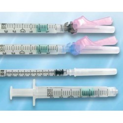 Seringues 1 ml test et sub-q plastipak bd - Drexco Médical