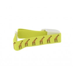 Garrot clipcomed jaune girafe