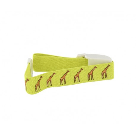 Garrot clipcomed jaune girafe