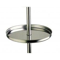 Plateau rond Ø 350 mm pour porte sérum