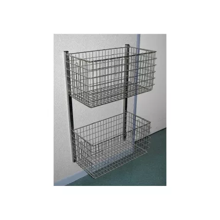 Supports muraux en inox, la paire