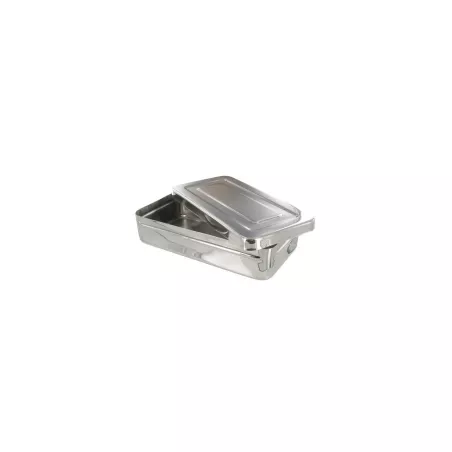 Boite de stérilisation en inox, 6 dimensions au choix