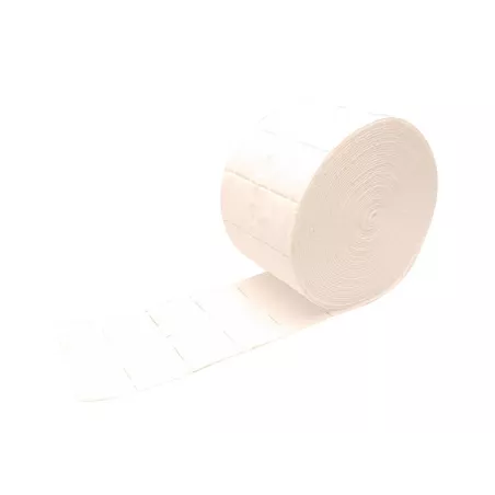 Tampons ouate 4x5cm rlx de 500, lot de 2