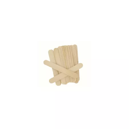 Abaisse langue en bois, adulte, boîte de 100 pièces