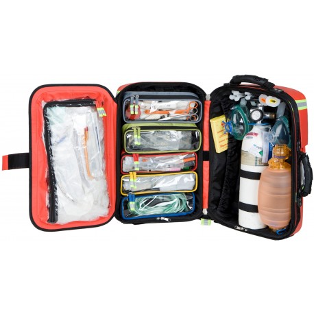 Sac premiers secours rouge SafeBag - vide