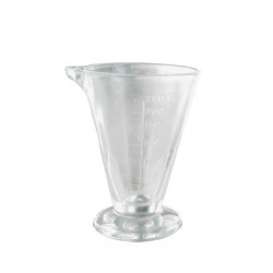 Verre a pied gradue verre 250