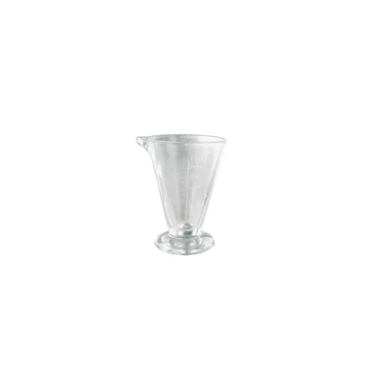 Verre a pied gradue verre 250