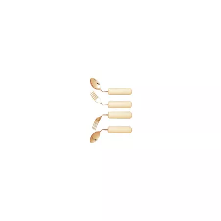 Fourchette coudée pour droitier