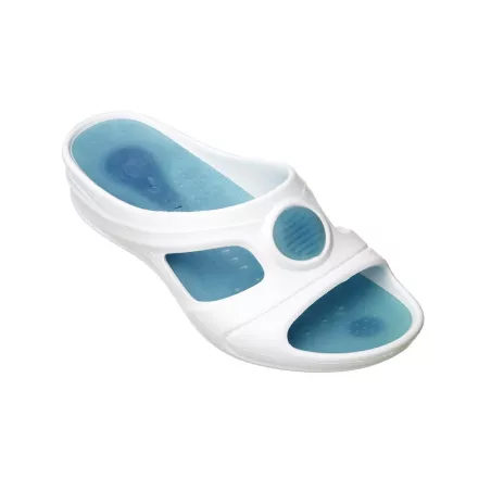Nu-pied Aqua Senses blanc, bleu du 36 au 41