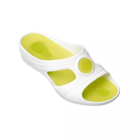 Nu-pied Aqua Senses blanc, vert du 36 au 41