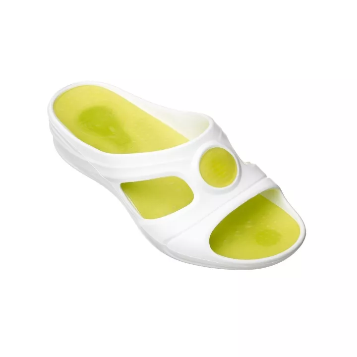 Nu-pied Aqua Senses blanc, vert du 36 au 41