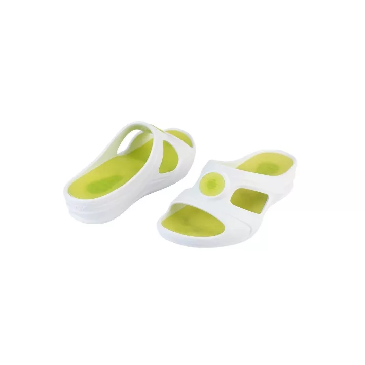 Nu-pied Aqua Senses blanc, vert du 36 au 41
