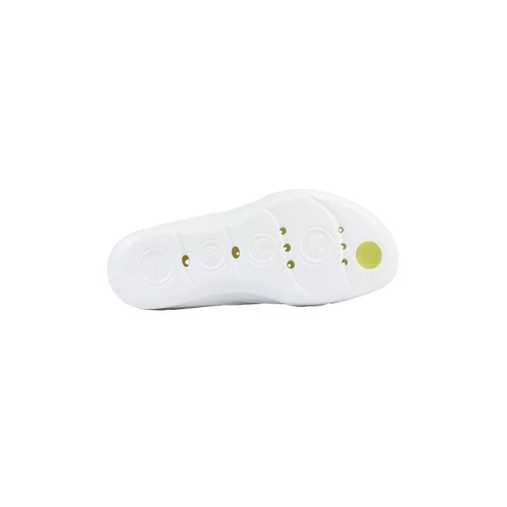 Nu-pied Aqua Senses blanc, vert du 36 au 41
