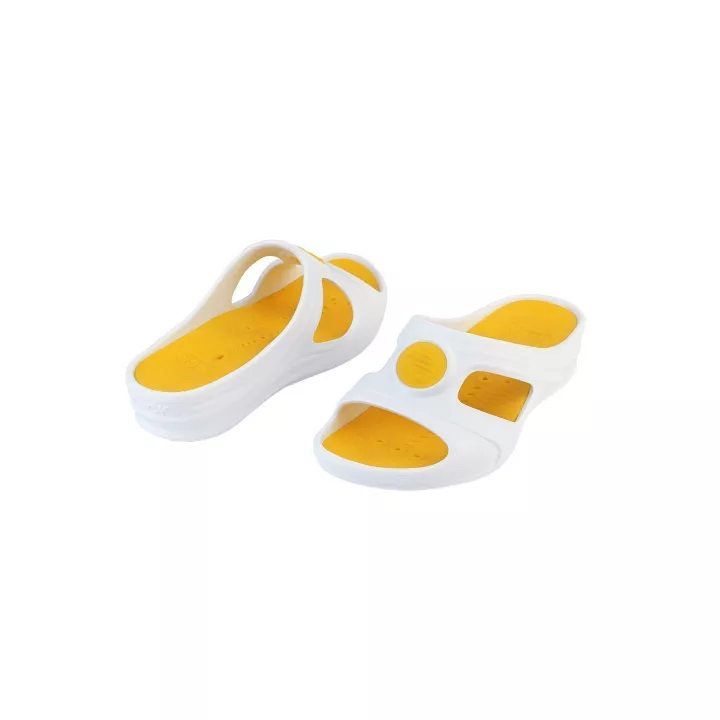 Nu-pied Aqua Senses blanc, orange du 36 au 41