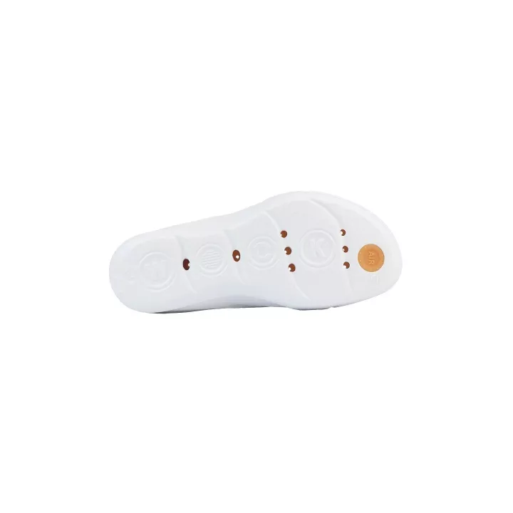 Nu-pied Aqua Senses blanc, orange du 36 au 41