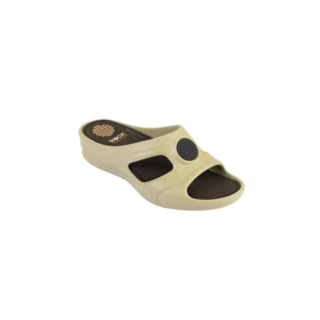 Nu-pied Senses confort, Beige, noir du 36 au 41