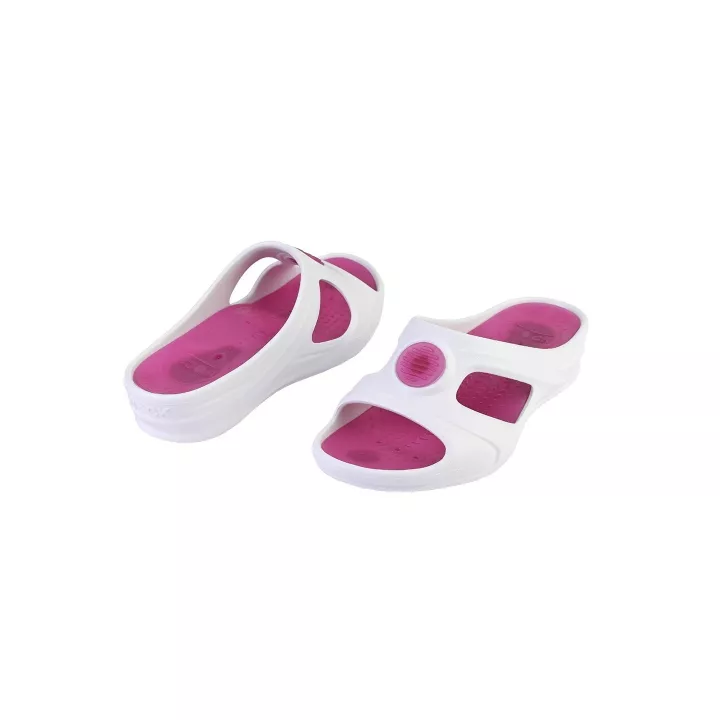 Nu-pied Aqua Senses blanc, Fuchsia du 36 au 41