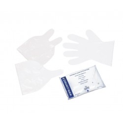 Doigtiers et gants en polyéthylène, sachet de 100 pièces