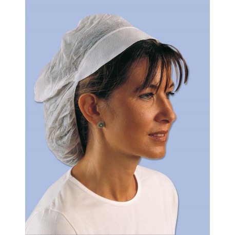 Casquette à visière avec ou sans résille en non tissé, Boite de 50