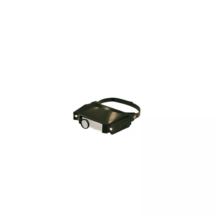 Lunette loupe frontale éclairage