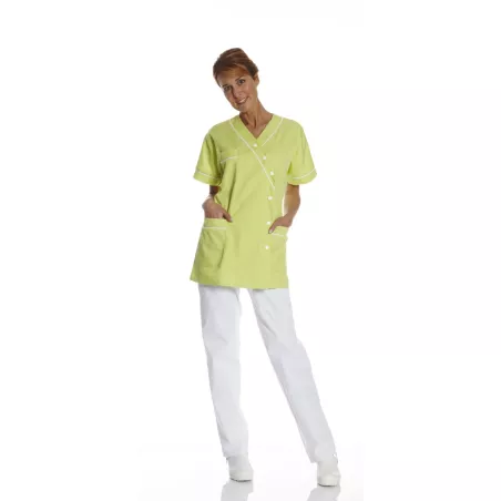 Tunique femme " Timme" vert anis