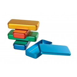 Boîtes aluminium, couleurs et dimensions au choix