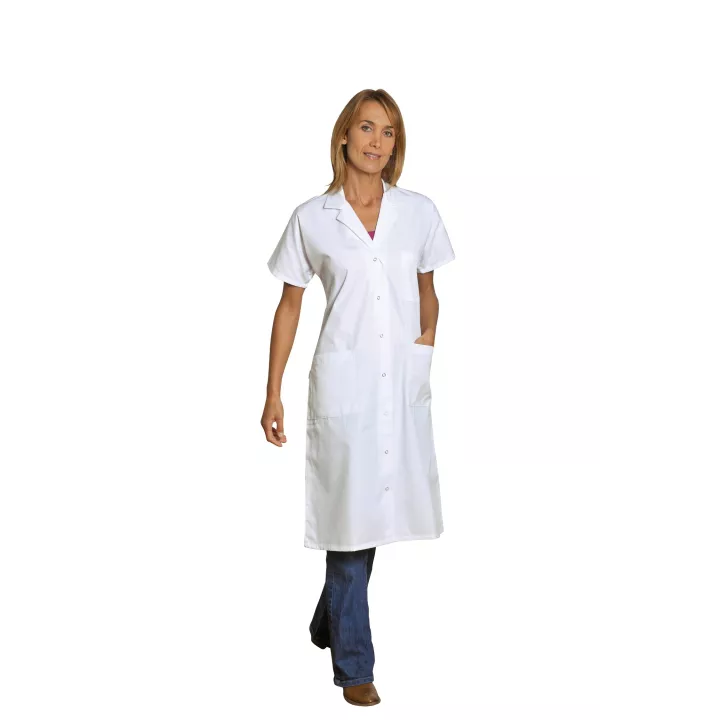 Blouse Caspienne mixte blanche, taille 0 à 5