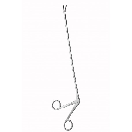 Pince Circéron, pour préhension du stérilet, 28 cm