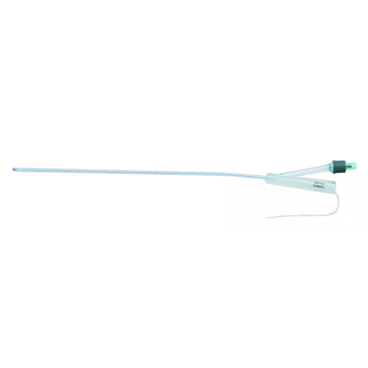 Sonde de Foley 100 % silicone, dimensions au choix, boîte de 10