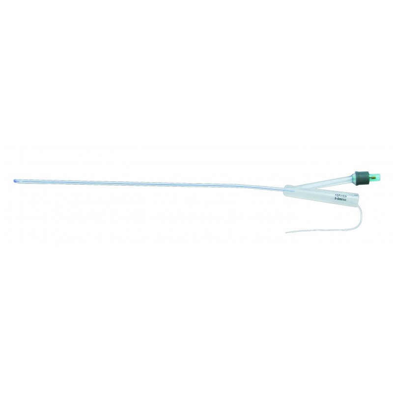 Sonde de Foley 100% silicone CH 18 - 10 unités