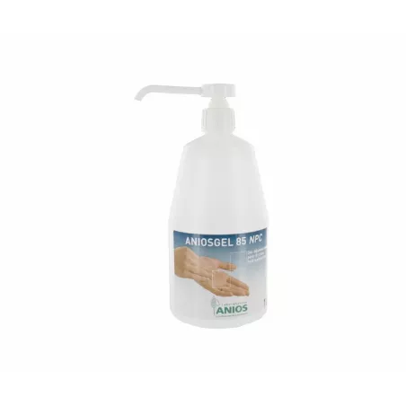 Gel hydroalcoolique ANIOSGEL 85 NPC, flacon de 1 L au choix