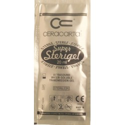 Gel stérile pour échographie Super Sterigel, sachet de 20 ml