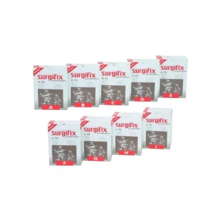 Filet tubulaire SURGIFIX polyamide sans latex , boîte de 25 mètres