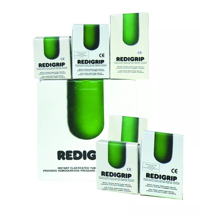 Bandage tubulaire compressif REDIGRIP, boîte de 10 mètres