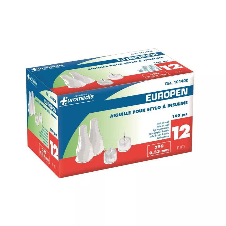 Aiguille pour stylo à insuline Europen, boîte de 100 , LPPR