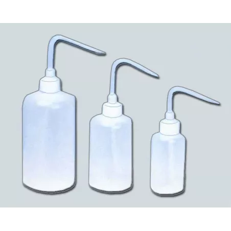 Flacons pissettes en plastique