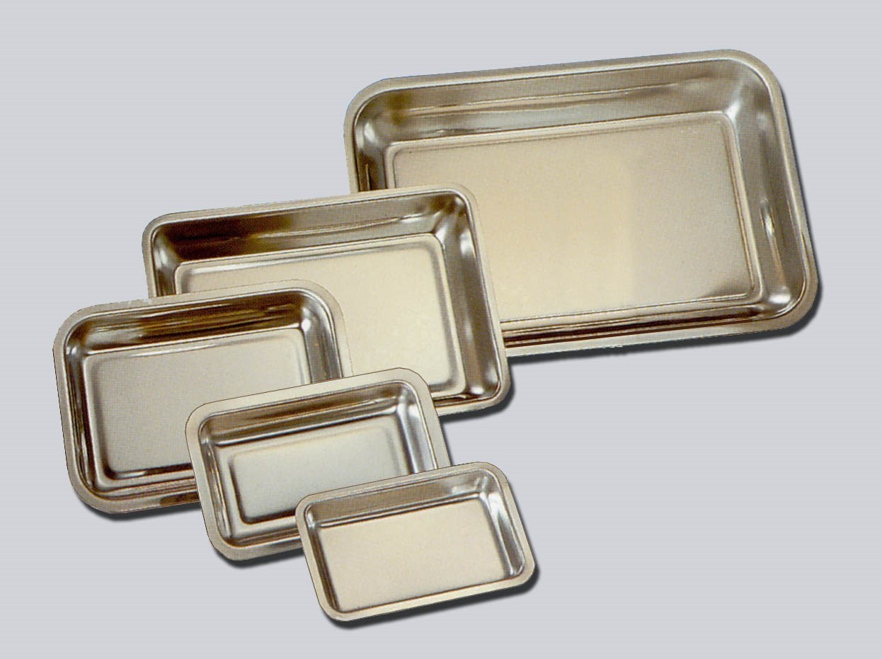Plateau Inox Avec Couvercle Pour Instruments - Manucure, Dentaire, Rangement Facile à Nettoyer - 7