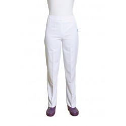 Pantalon ARRAL Femme, Blanc, sergé du 34/36 au 60/62