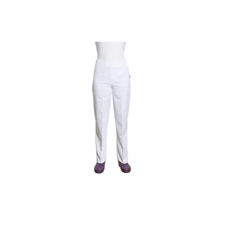 Pantalon ARRAL Femme, Blanc, sergé du 34/36 au 60/62