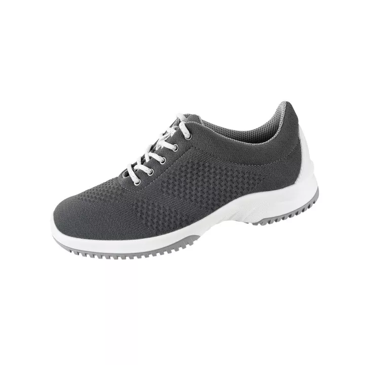 Basket normée Abeba textile tricoté gris, du 35 au 48