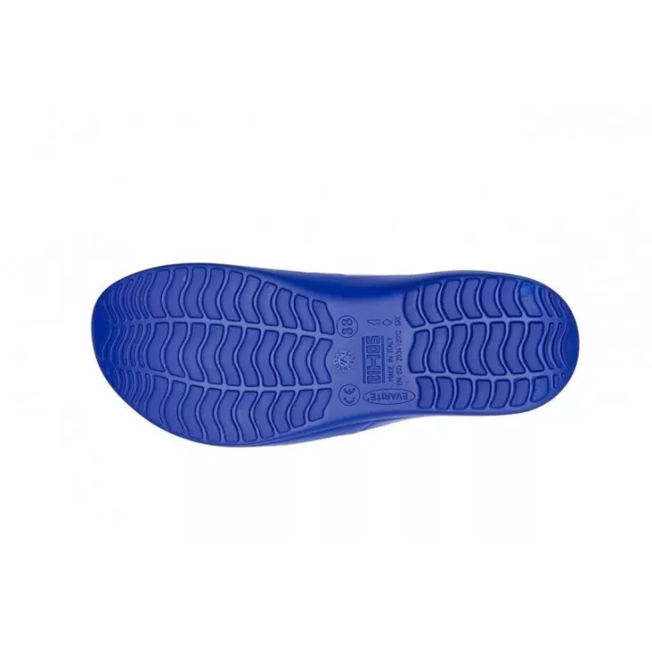 Tong monobloc Calzuro AQUA, bleu, du 35 au 46