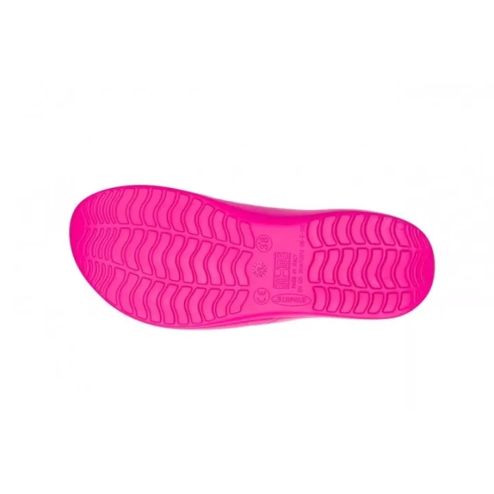 Tong monobloc Calzuro AQUA, Rose, du 35 au 41