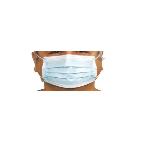 Masques chirurgicaux AEROKYN bleu à élastique, de type II R