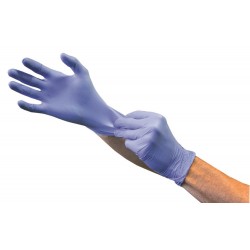 Gants MAXTER nitrile, sans poudre, par boîte de 200 pcs