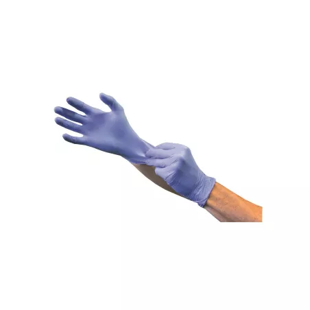 Gants MAXTER nitrile, sans poudre, par boîte de 200 pcs