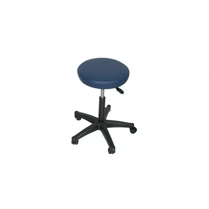 Tabouret réglable, 5 pieds nylon, assise 38 cm (fin de stock)